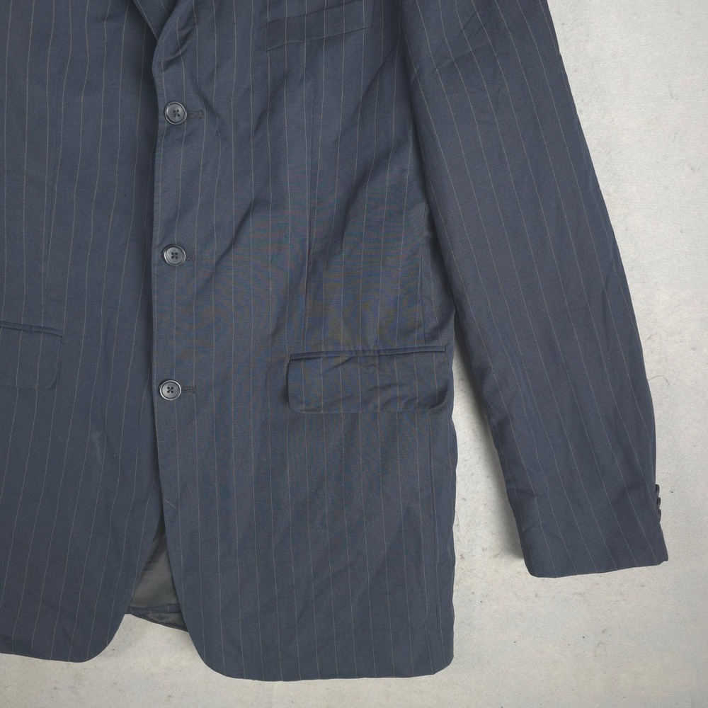 Banana Republic Pinstripe Blazer‎ Business Casual Jacket 46L - Picture 4 of 10
